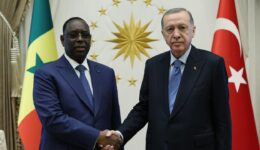 Erdoğan, Senegal eski Cumhurbaşkanı Macky Sall ile görüştü