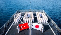 TCG Kınalıada Korveti, Japonya’ya ulaştı