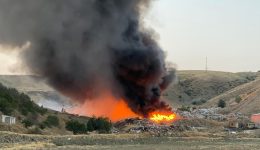 Ankara’da geri dönüşüm tesisinde yangın