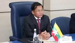 Myanmar’daki askeri yönetimin lideri, başkan vekilinin görevlerini devraldı